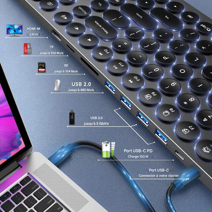 KD-K1 Keyhub – Clavier tout-en-un.