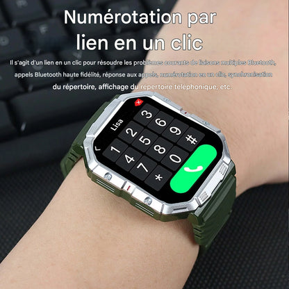 Montre connectée militaire W55.