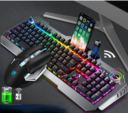 Clavier et souris de jeu sans fil 3 en 1