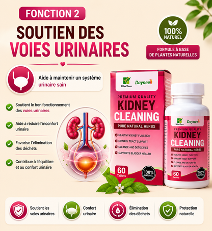 Kidney Cleaning – Soutien Naturel Pour Le Bien-Être Des Reins.