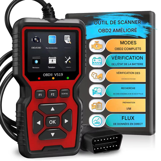 Le lecteur de code standard professionnel V519 OBD2.