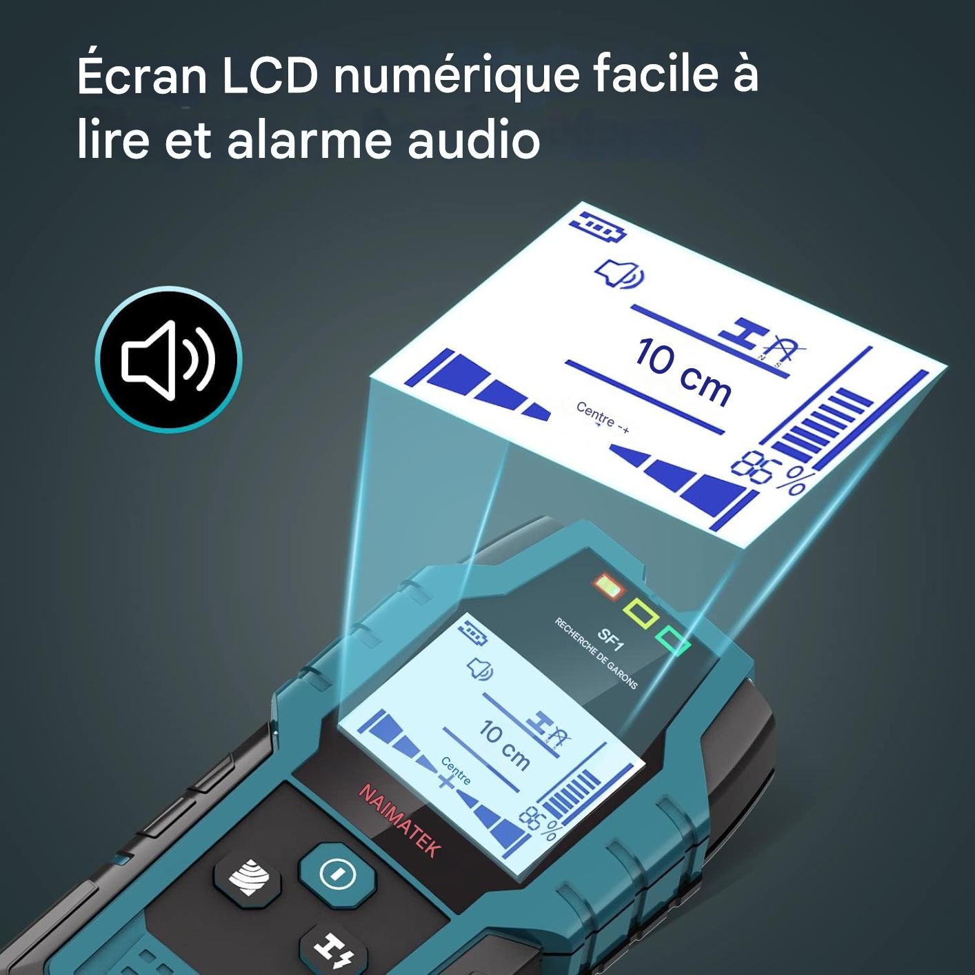 Détecteur de montants avec capteur intelligent Pro.
