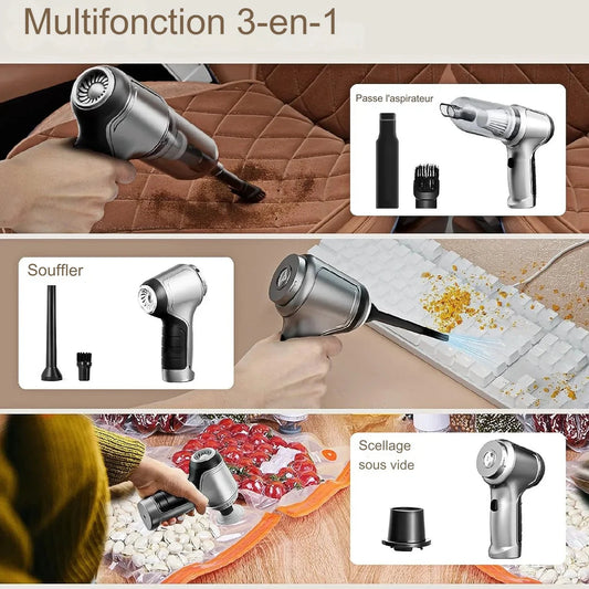 Mini aspirateur robot portable