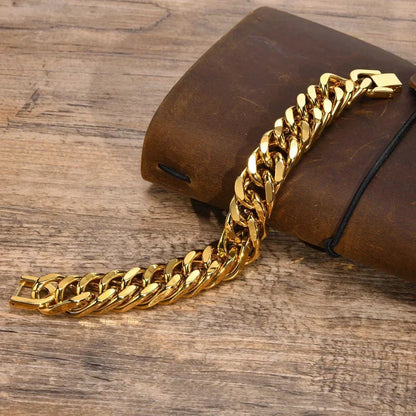 Bracelet cubain en or pour homme