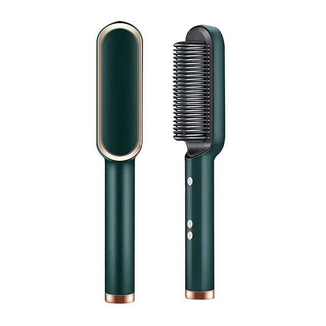 Brosse lissante chauffante professionnelle.