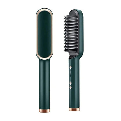 Brosse lissante chauffante professionnelle.