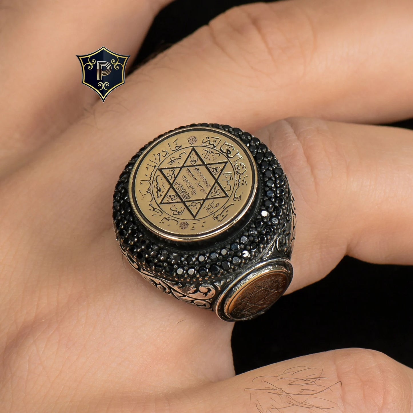 💍✨ Bague Sulaymān – Symbole de Sagesse, de Pouvoir et de Protection.
