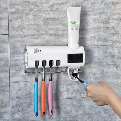Distributeur de dentifrice - Stérilisateur UV intelligent.