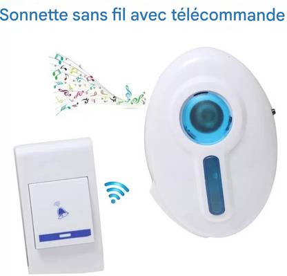Sonnette de Porte Sans Fil - Alliez Style, Praticité et Technologie.