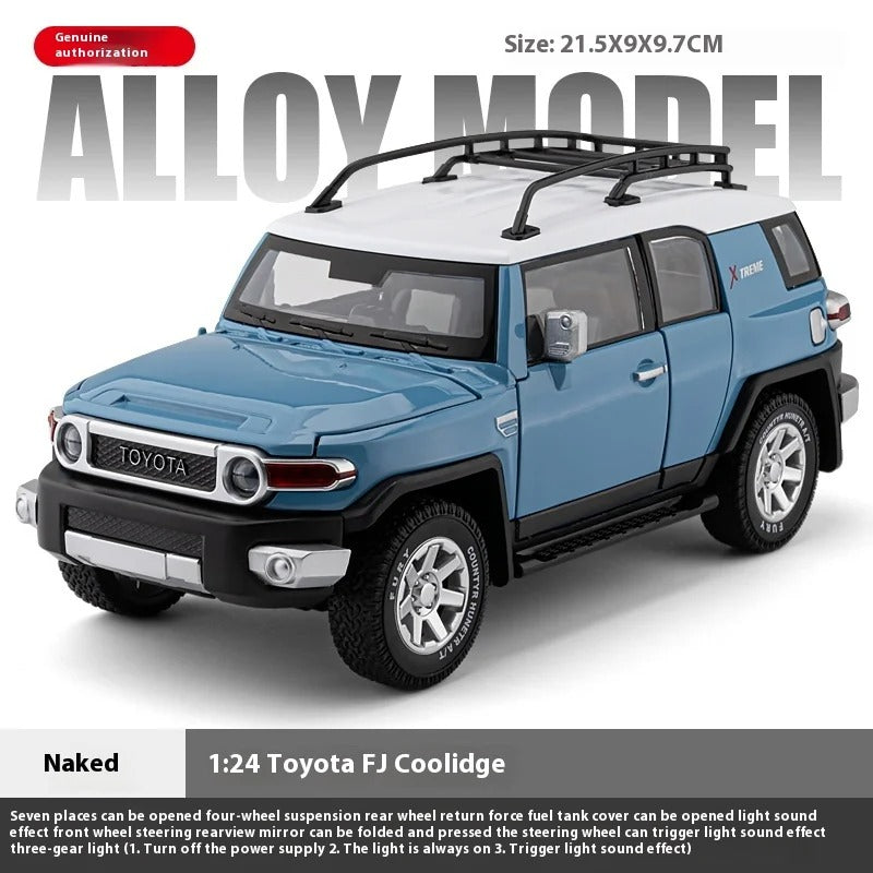Modèle Toyota FJ Cruiser en alliage moulé sous pression.