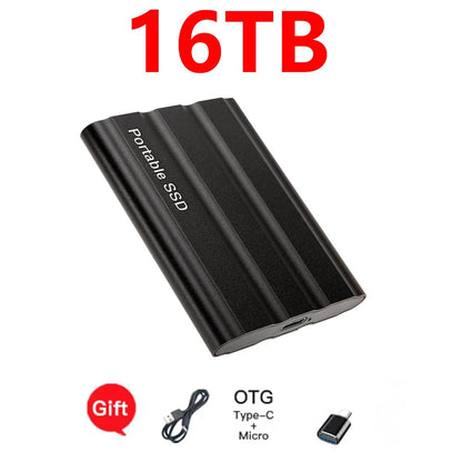 💾 SSD Portable M.2 16 To – Stockage Haute Capacité, Rapide et Compact. Burkina