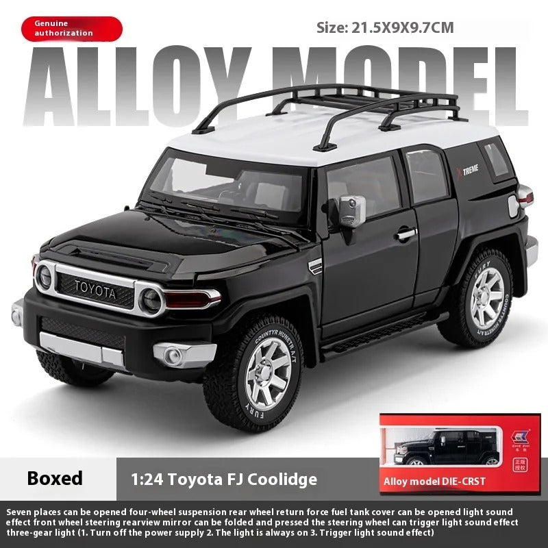 Modèle Toyota FJ Cruiser en alliage moulé sous pression.