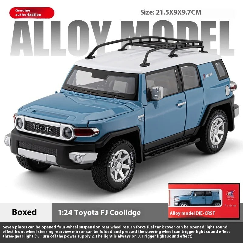 Modèle Toyota FJ Cruiser en alliage moulé sous pression.