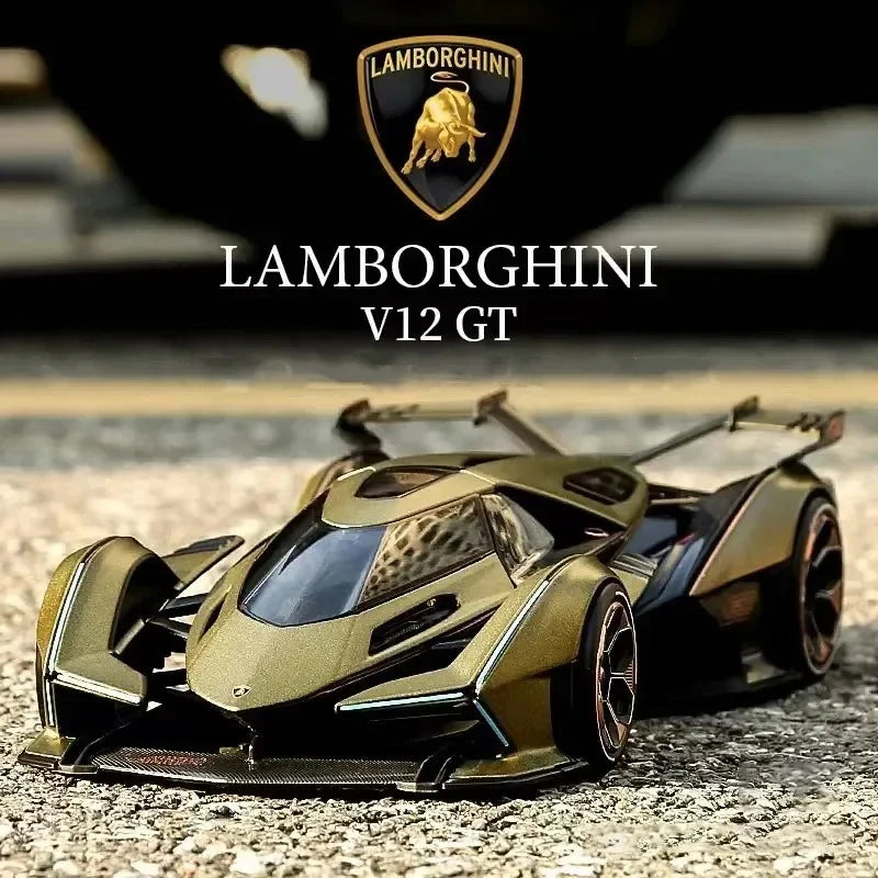 Lamborghini V12 GT Alloy Sports à l’échelle 1:22