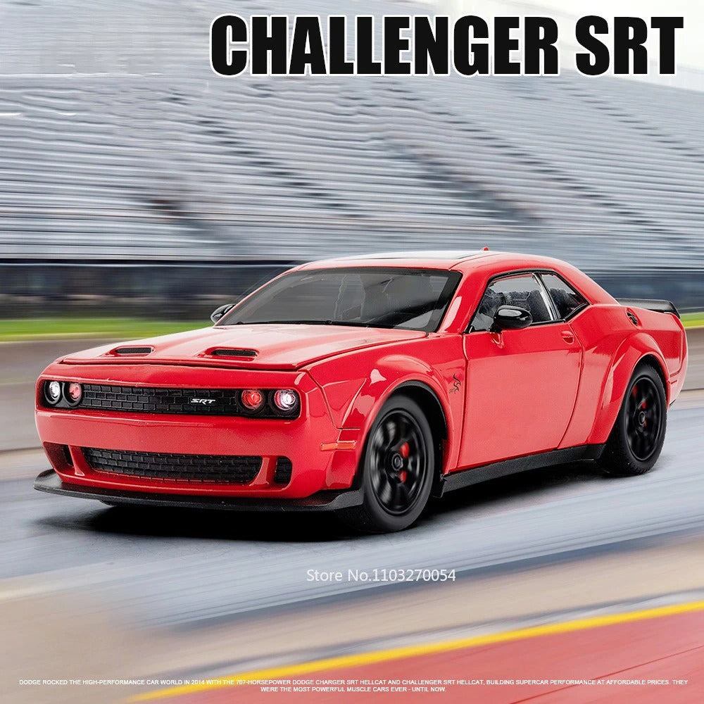 Dodge Challenger Hellcat 1:24.