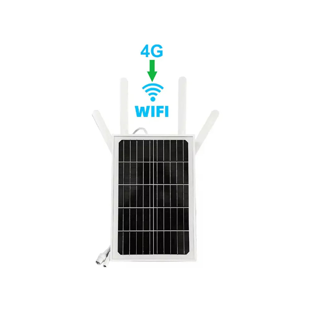 Routeur Extérieur 4G Solaire avec Carte SIM.