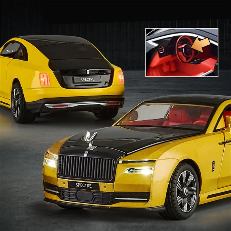 Voiture miniature Rolls-Royce Spectre 1/24 – “The Shining”