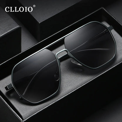 Lunettes  de Soleil Élégantes en Métal.