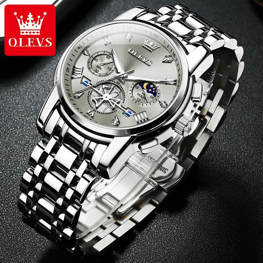OLEVS 2856, une montre à quartz pour homme.