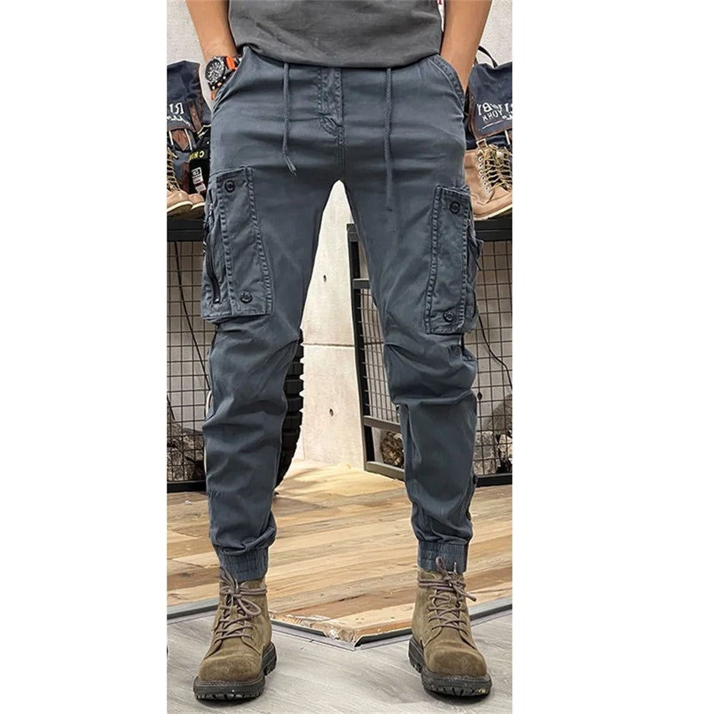 Pantalon Cargo Militaire Multi-Poches pour Homme.