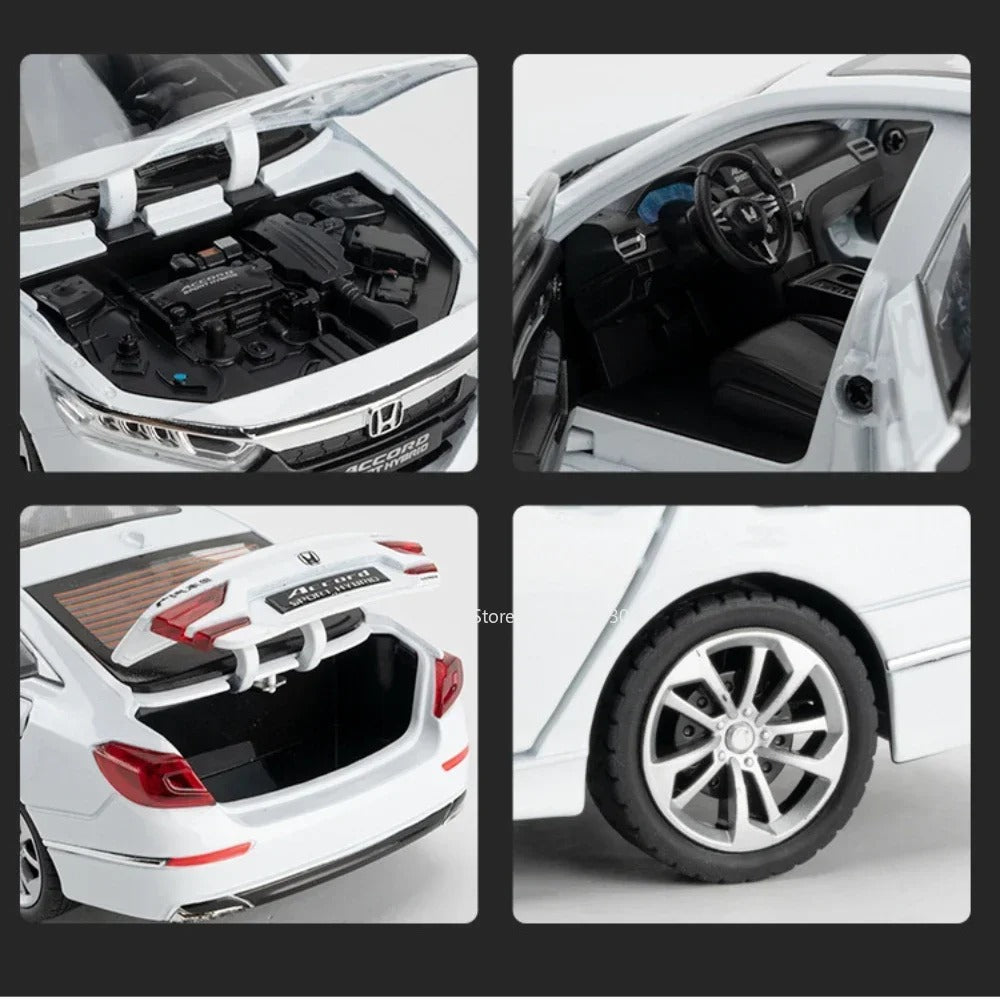 Nouveau 1:24 Honda Accord Alliage Moulé Sous Pression.