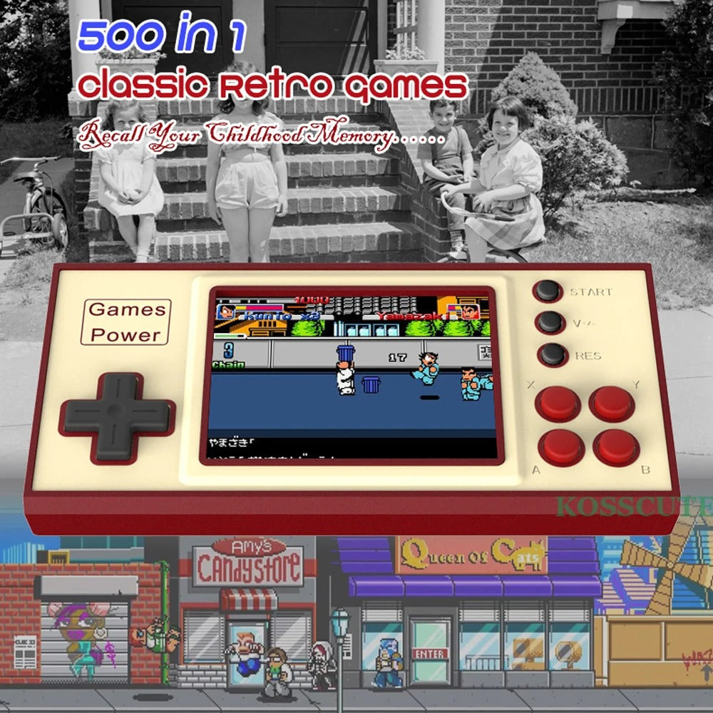 🎮 Console de Jeu Portable Rétro K30.