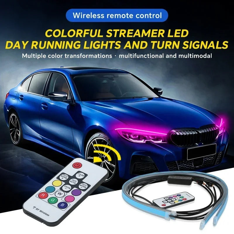 🔥 Bande LED RGB pour Voiture.