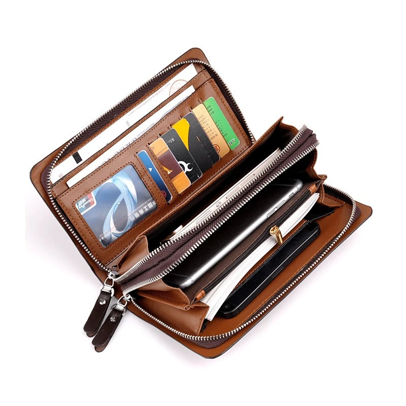 Portefeuille en cuir pour homme – Élégance, Classe et Praticité