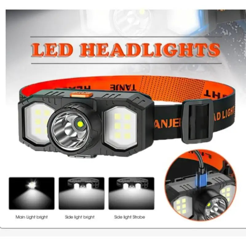 Lampe frontale haute puissance