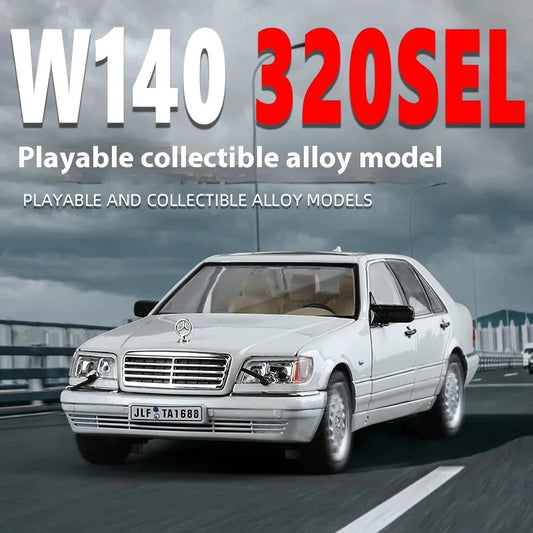 Mercedes-Benz Classe S W140 – Modèle de collection en alliage