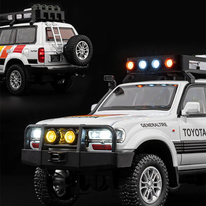 Toyota Land Cruiser 4x4 – Modèle miniature de collection Off-Road 🚙🔥