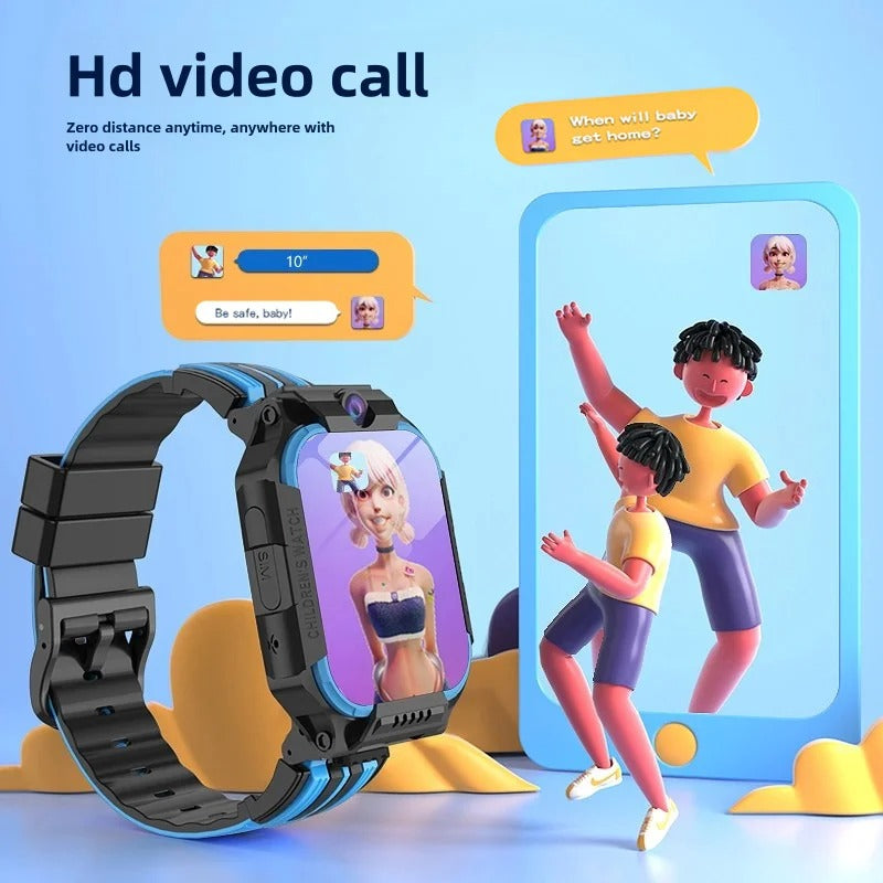 Montre Connectée 4G Kids – Sécurité, Fun et Liberté pour Votre Enfant 💙💗