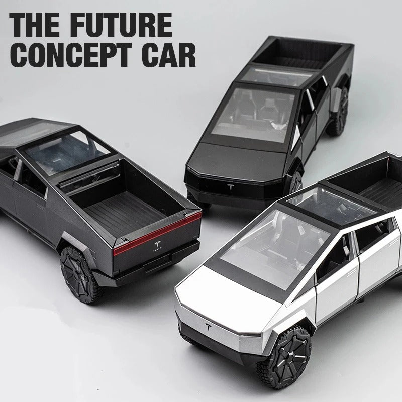 Modèle réduit Tesla Cybertruck à l'échelle 1:24.