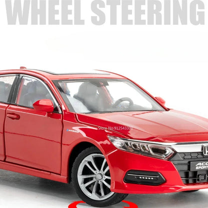 Nouveau 1:24 Honda Accord Alliage Moulé Sous Pression.