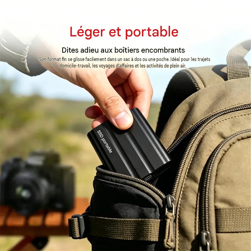 💾 SSD Portable M.2 16 To – Stockage Haute Capacité, Rapide et Compact. Burkina