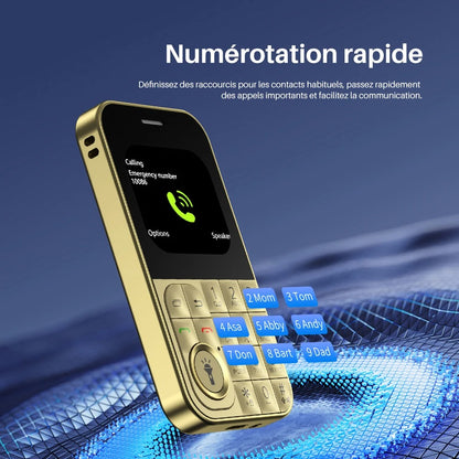 Téléphone portable à double SIM.