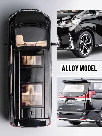 Modèle réduit Lexus LM 300 à l’échelle 1/24.