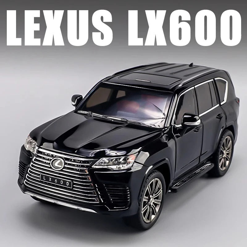 🇨🇮 1:24 LEXUS LX600 miniature Ultra Réaliste – Portes Ouvrantes, Son & Lumière
