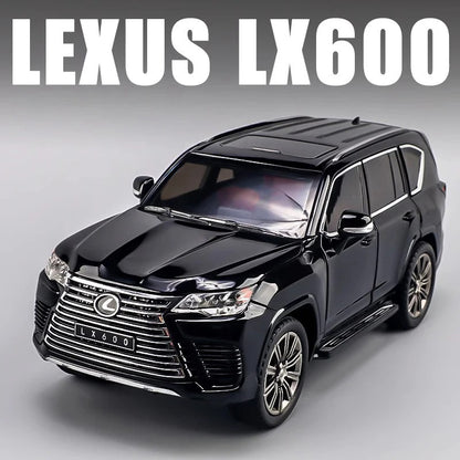 🇨🇮 1:24 LEXUS LX600 miniature Ultra Réaliste – Portes Ouvrantes, Son & Lumière
