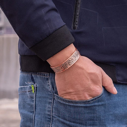 Bracelet magnétique en cuivre pur.