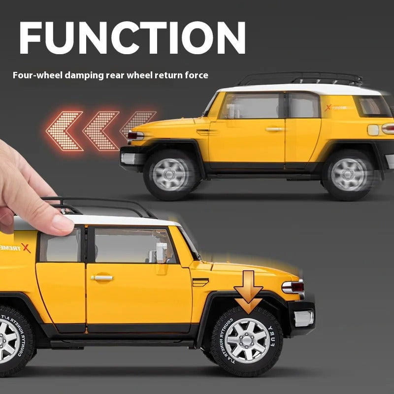Modèle Toyota FJ Cruiser en alliage moulé sous pression.
