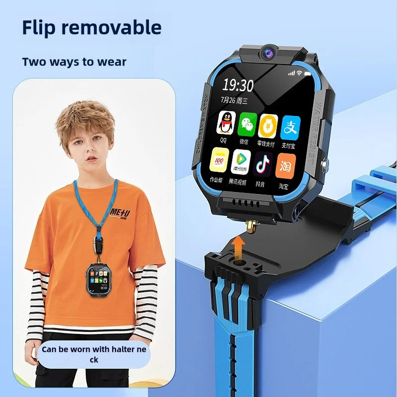 Montre Connectée 4G Kids – Sécurité, Fun et Liberté pour Votre Enfant 💙💗