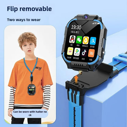 Montre Connectée 4G Kids – Sécurité, Fun et Liberté pour Votre Enfant 💙💗