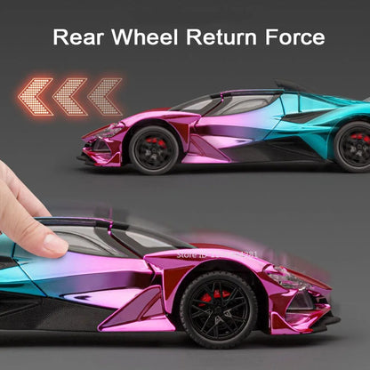 🚀 Modèle de voiture Apollo EVO 1:18 – L’hypercar futuriste à collectionner.