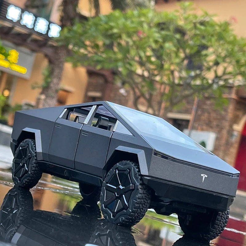 Modèle réduit Tesla Cybertruck à l'échelle 1:24.