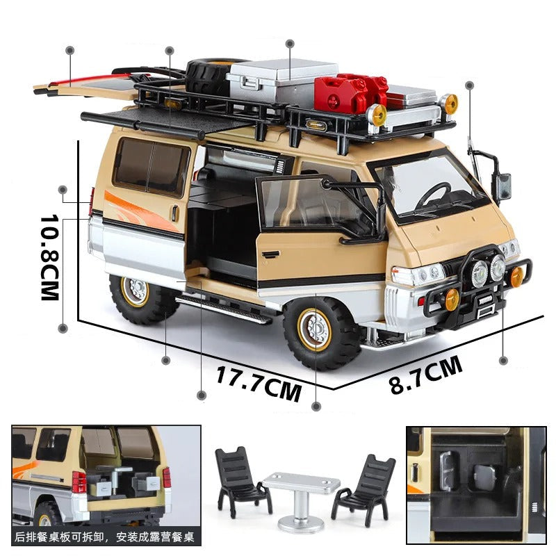🚙 Miniature Mitsubishi Delica 1:24