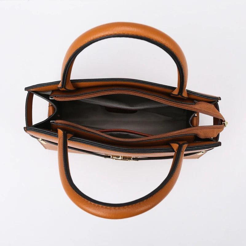 Sac à Main Trapèze Élégant.