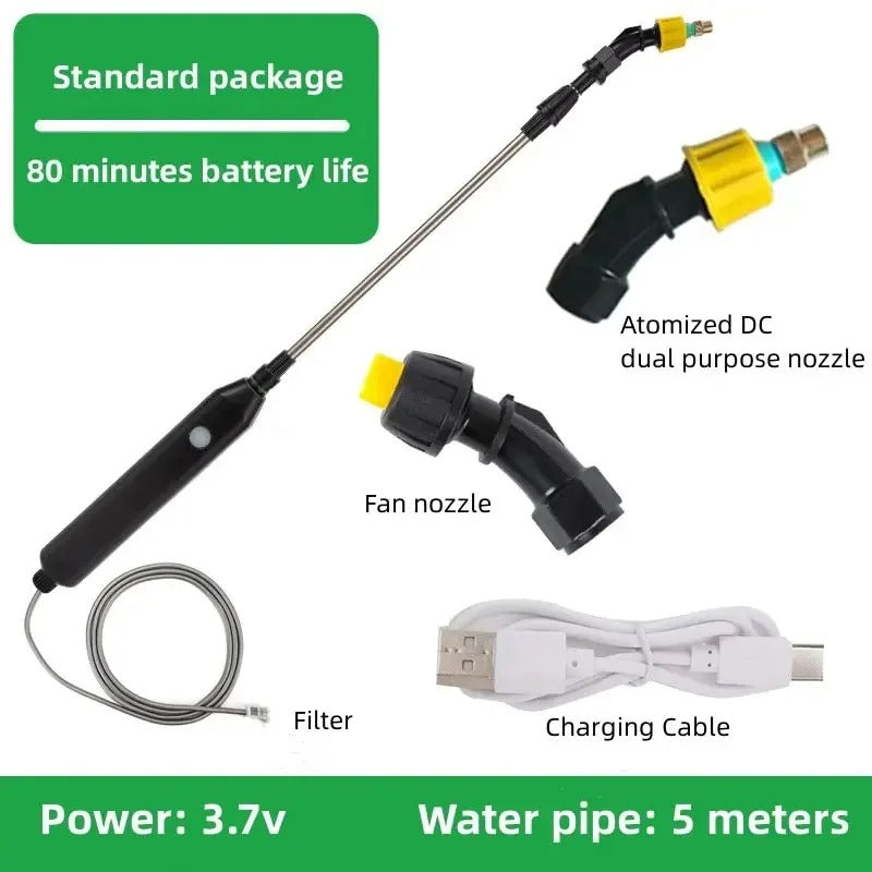 Pistolet à pompe d'arrosage automatique.