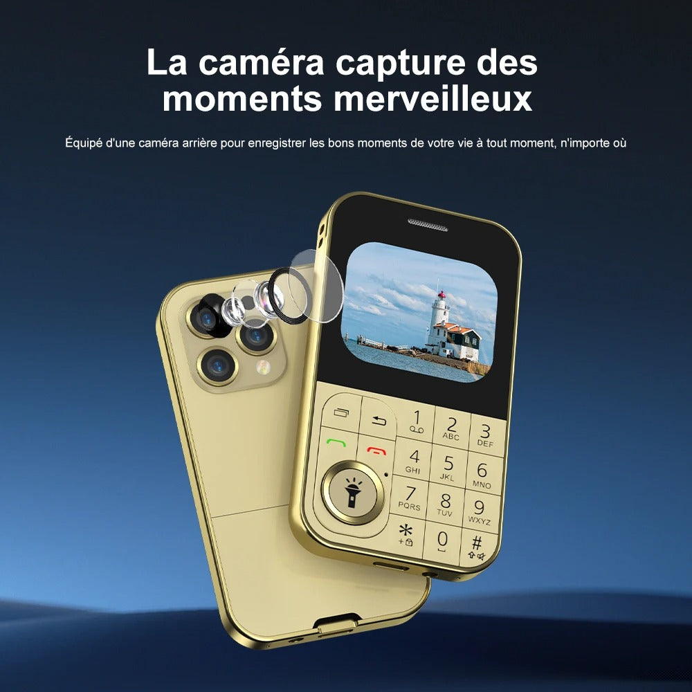 Téléphone portable à double SIM.
