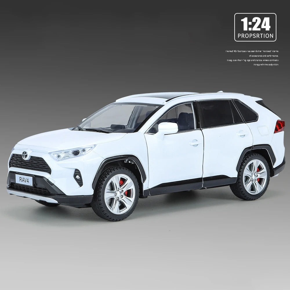 Toyota RAV4 1:24 – Le SUV moderne en version de collection.